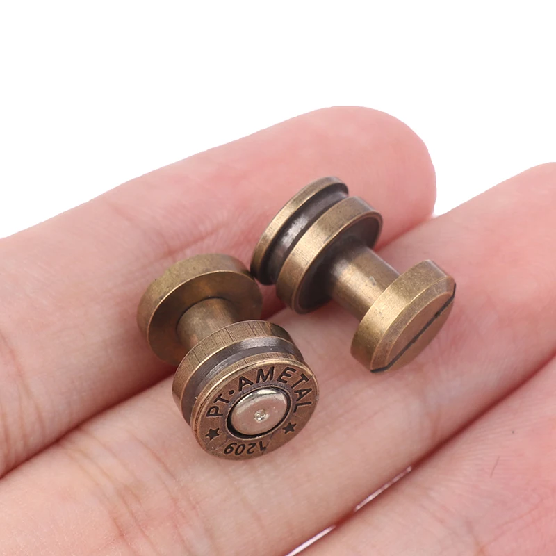 1Pc Metal Brass Clasp Lock for DIY Handbag Craft Bag Purse Buckle Hardware Tool DIY Bag Leather Accessories