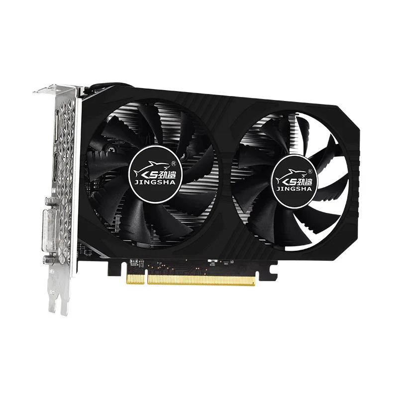 JINSHAR RX550 GDDR5 4G double ventilateur carte graphique indépendante d'entrée de gamme DVI HD DP Interface d'affichage