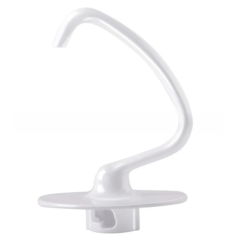 Dough Hook Replacement , Aluminum Mixing Hook Compatible with KitchenAid 4.5QT & 5QT Stand Mixer