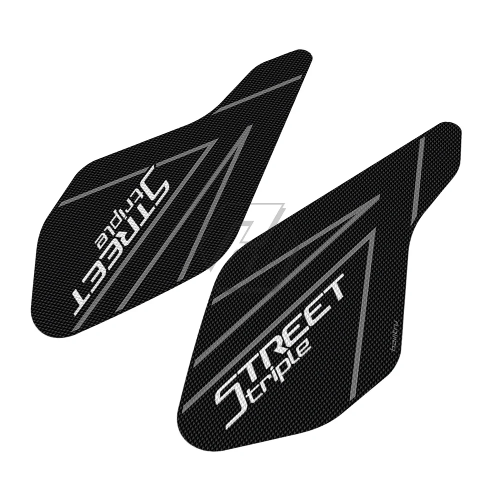 For Triumph Street Triple 2013-2022 Sticker Motorcycle Accessorie Side Tank Pad Protection Knee Grip Mats