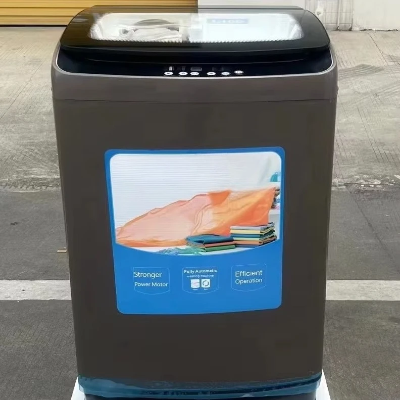 

15kg Top Load Wave Wheel Washer Full Automatic Stainless Steel Housing Manual Power For Hotels Schools