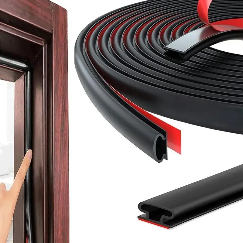 

1 Piece Security Door Access Door Window Sealing Strip TPE Weatherproof Anti-Collision Strip Sound Insulationself-Adhesive