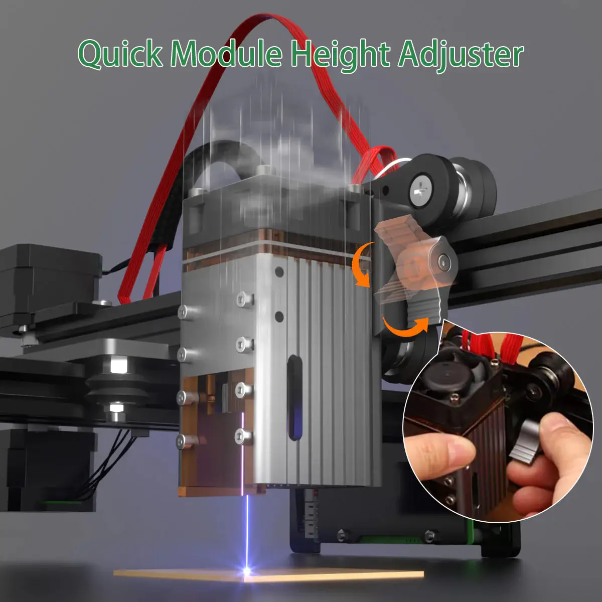 NEJE 3Dプリンター 本体 Neje-ワイヤレスCNCレーザー彫刻機,DIY, 3D木材彫刻機,プリンター,出力