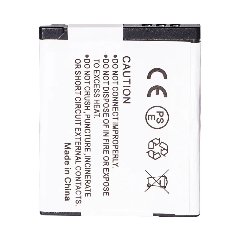 DMW-BCL7 Camera Battery 1200mAH DMW-BCL7E Rechargeable Battery for Panasonic Lumix DMC-F5 FH10 FS50 SZ10 SZ9 SZ8 SZ3 XS3 XS1