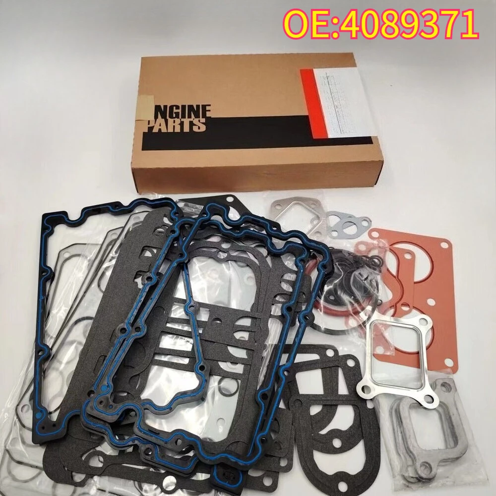 

For 4089371 4089371 Revisie bovenste pakkingset geschikt voor Cummins-motor N14,qsm11,qsk19