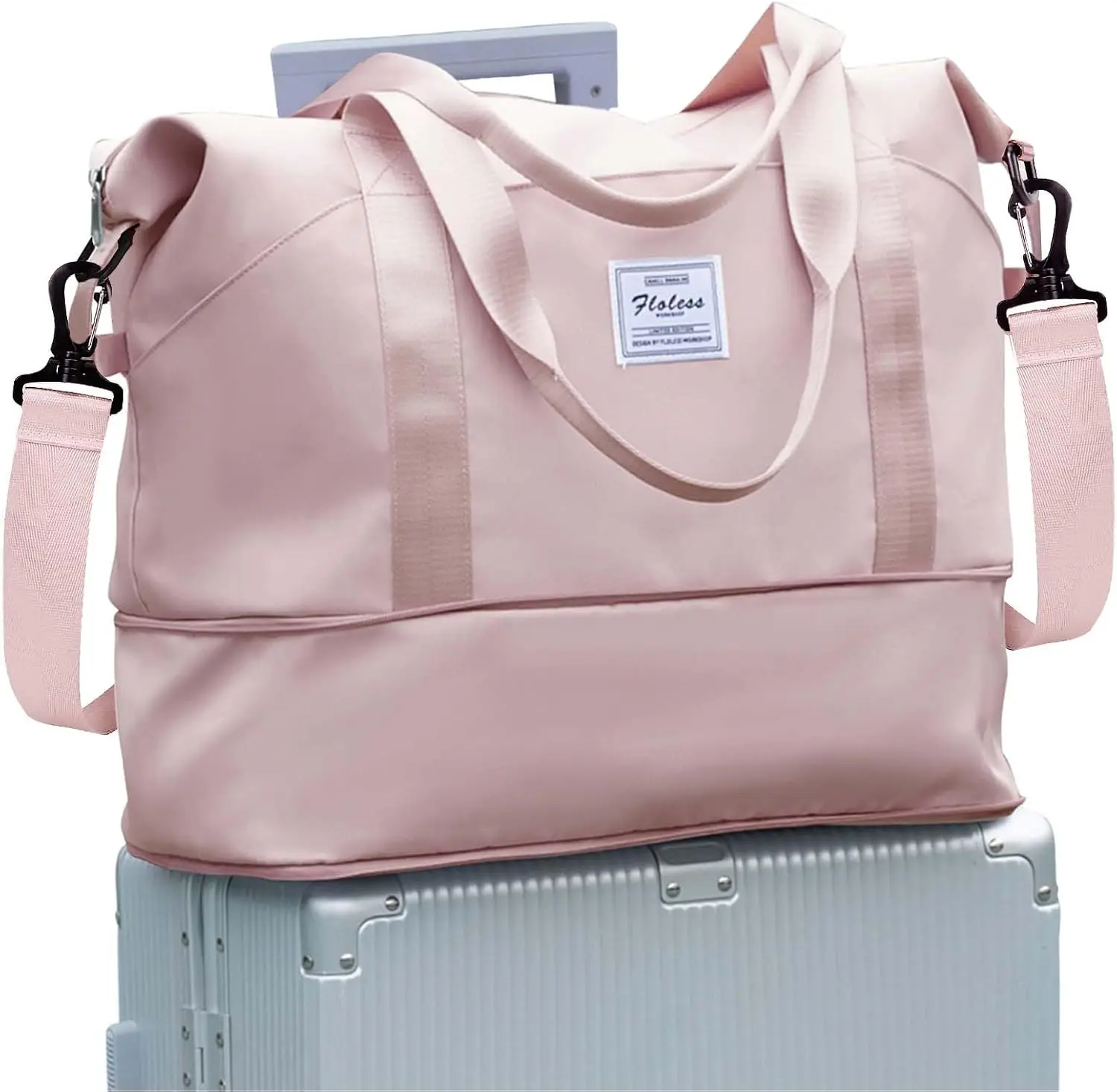 

Women's Travel Duffel Bag, Sports Tote Gym Weekender Overnight Shoulder Bag