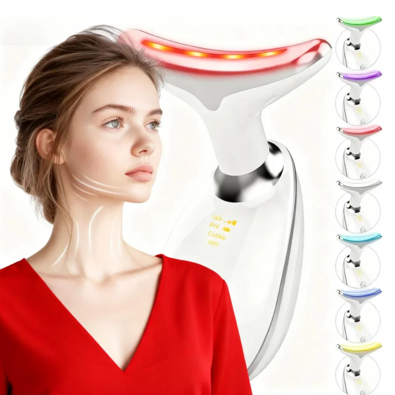 

Anti Wrinkle Facial Massager Neck Face Beauty Skin Tighten Facial Lift Device Reduce Double Chin