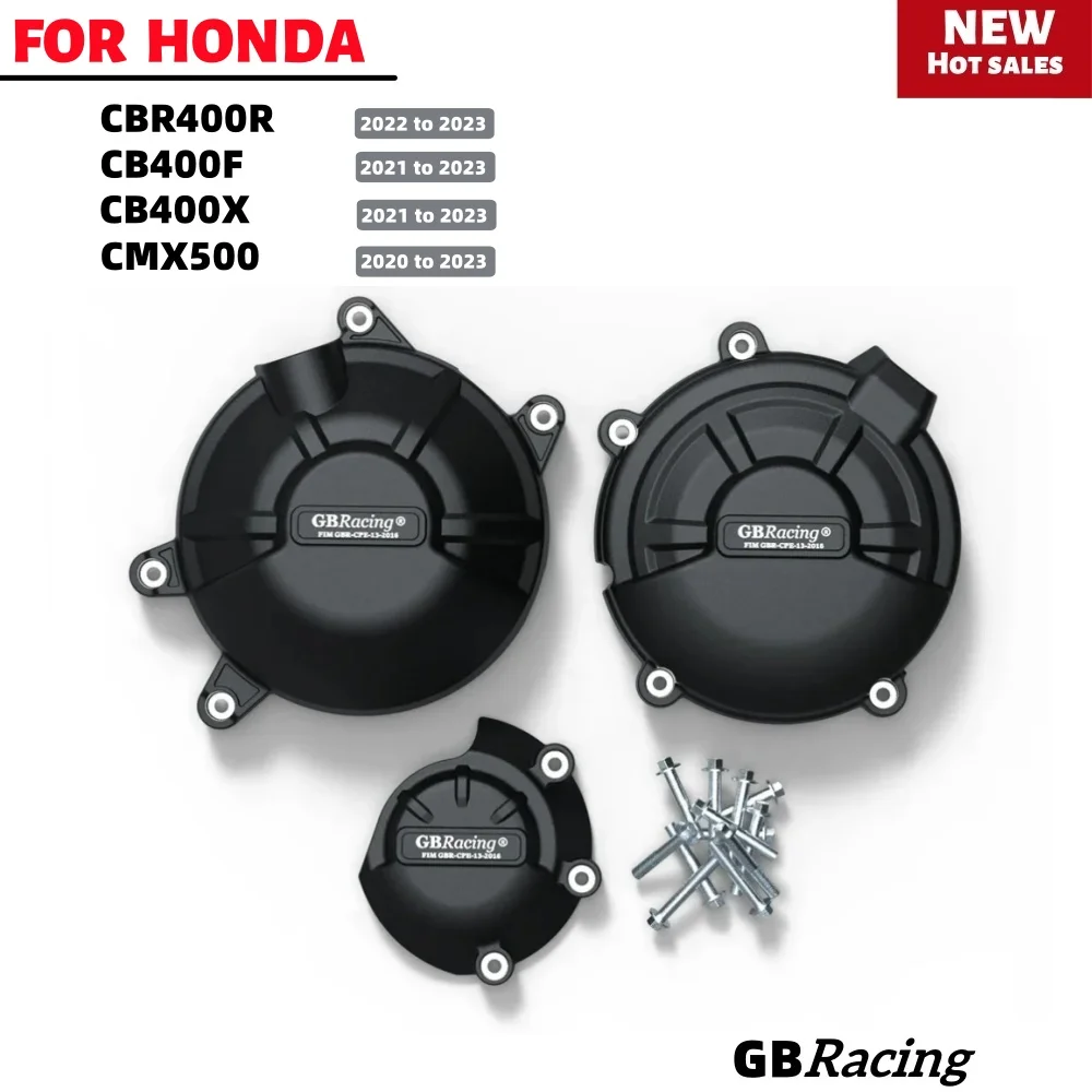 

GB Racing Motorcycle AC Generator Cover for HONDA CMX500 2020-2023 CBR400R 2022-2023 Engine Protective Cover Body And Frame