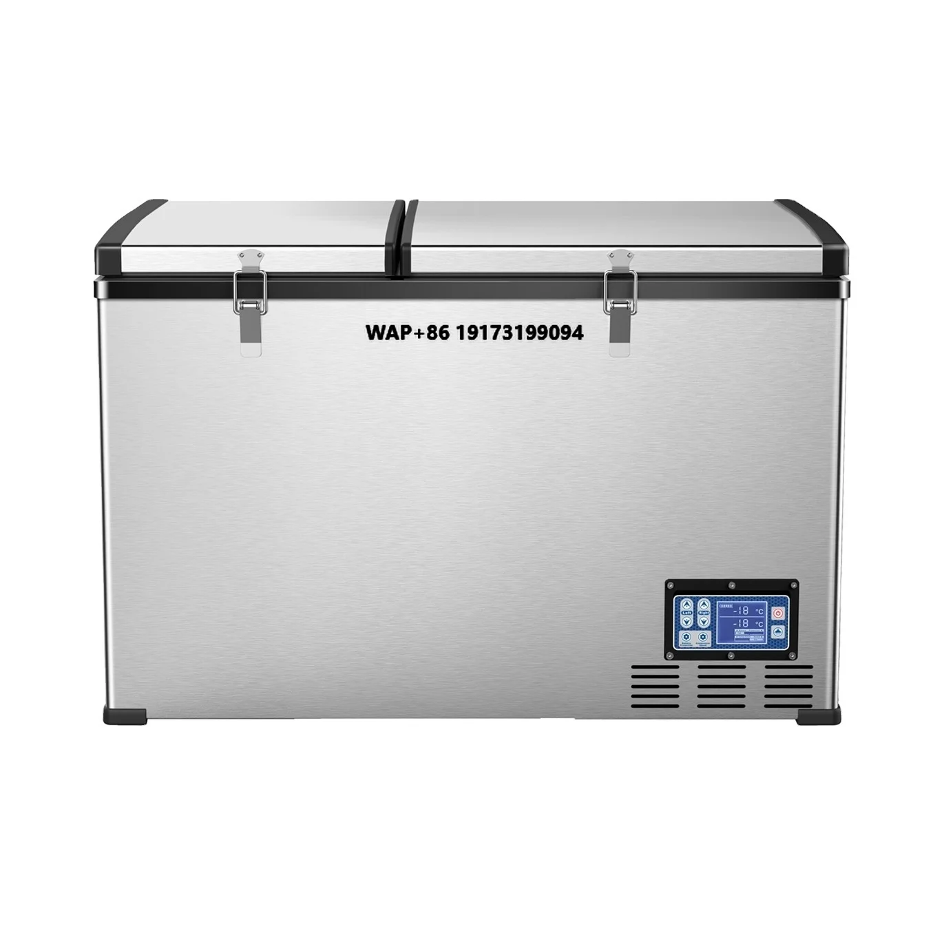 

100L Dual Zone Separately Set Temperature Long Lasting Cooling Car Freezer Car Refrigerator