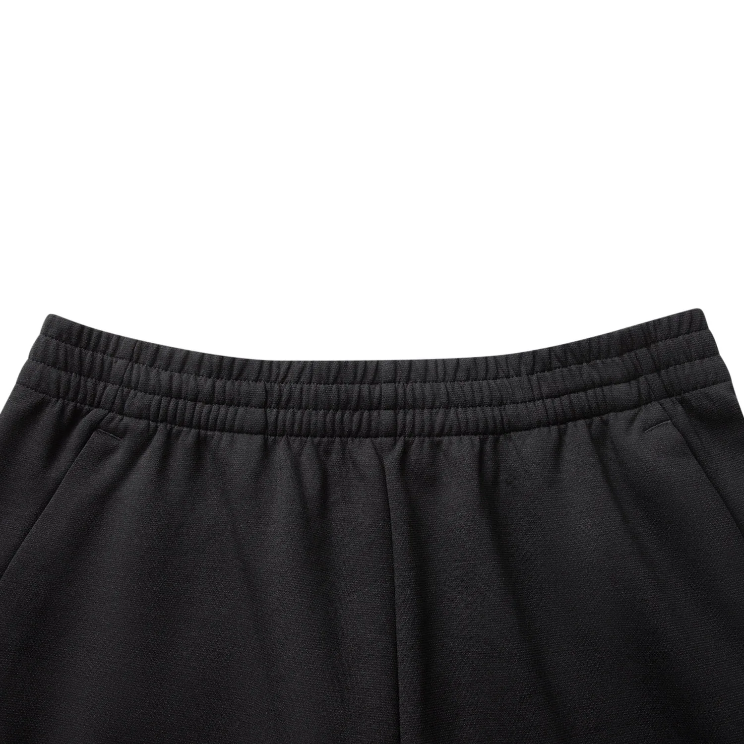 Li-Ning Pantaloni da allenamento in maglia da uomo Comodi morbidi Vita regolabile Fodera nera Pantaloni sportivi da fitness AKLVA39