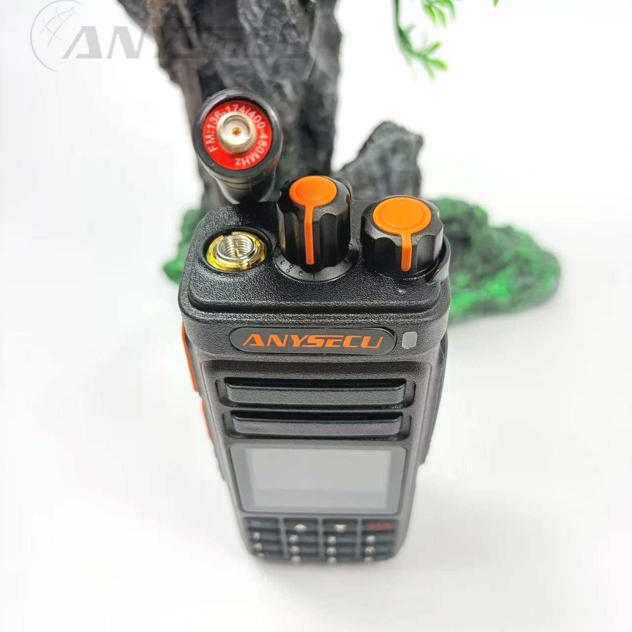 Anysecu UV-F9 Plus 10W UV Dual Band Walkie Talkie Type C Rechargeable Dual Watch One Key Frequency Copy Long Range Two Way Radio