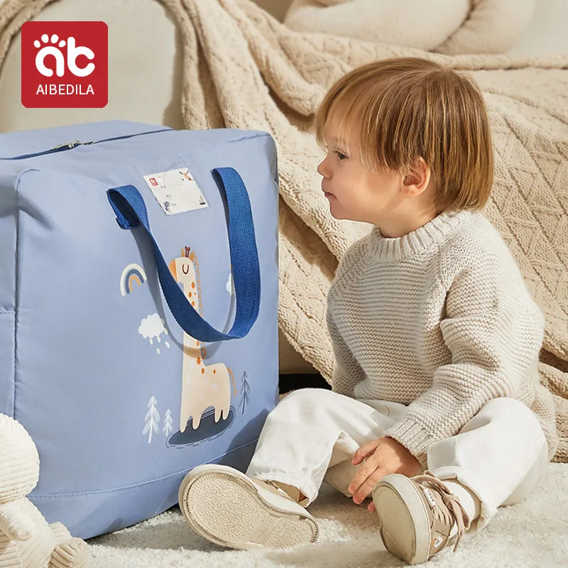 AIBEDILA-حقيبة رضاعة للأمهات بسعة كبيرة ، منظم لحاف للأطفال ، أكياس تخزين ، حقيبة أكسفورد للأمهات ، إكسسوارات لحديثي الولادة
