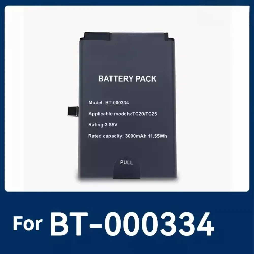 BT-000334 BTRY-TC2X-PRPK 3.85V 3000mAh 11.55Wh Li-ion Battery for Zebra TC20 TC25 Barcode Scanner Replacement Spare Power Pack