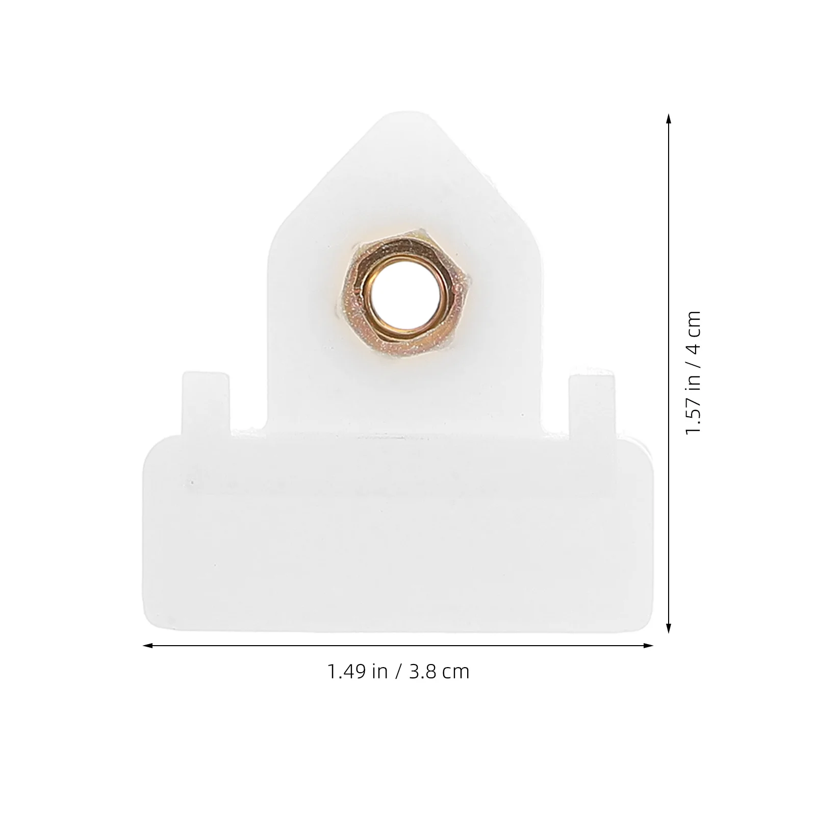 4 قطعة مقاطع قناة نافذة السيارة قابل للتعديل الباب الزجاج التجنيب المشبك للسيارات البلاستيك نافذة وشاح حامل قناة الزجاج دائم #6