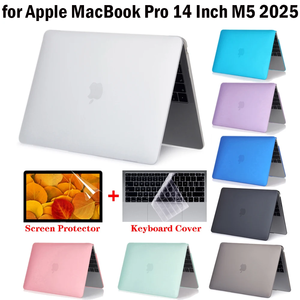 Casing Laptop Terbaru Untuk Apple MacBook Pro14 14 Inci 2025 Chip M5 A3434, Kompatibel dengan Pro 14.2 inci Mac Pro/Max M4 M3 M2 M1