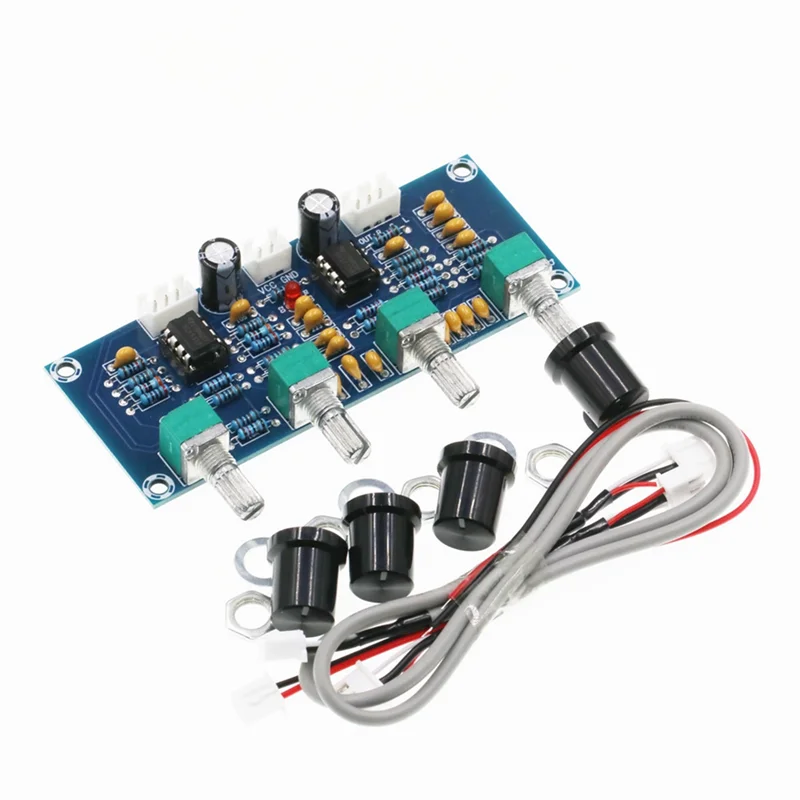 

【NEW】XH-A901 Tone Board Preamp Pre-Amp With Treble Bass Volume Adjustment Pre-Amplifier Tone Controller For Amplifier Board