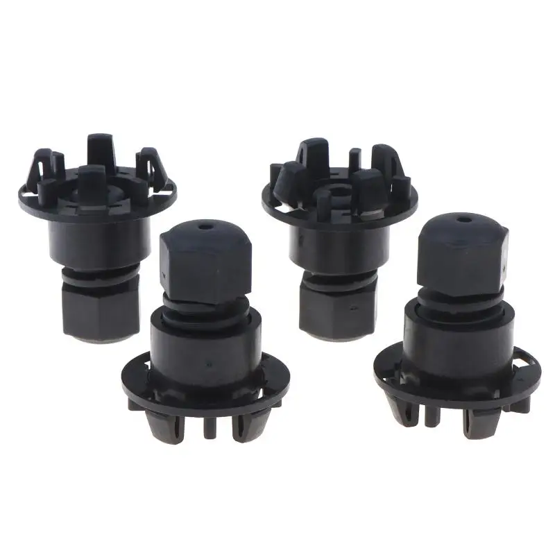 Universal Car Engine Cover Rubber Buffer Block Impact Resistant Plastic Pier Fit for Sedan SUV MPV Auto Accessories