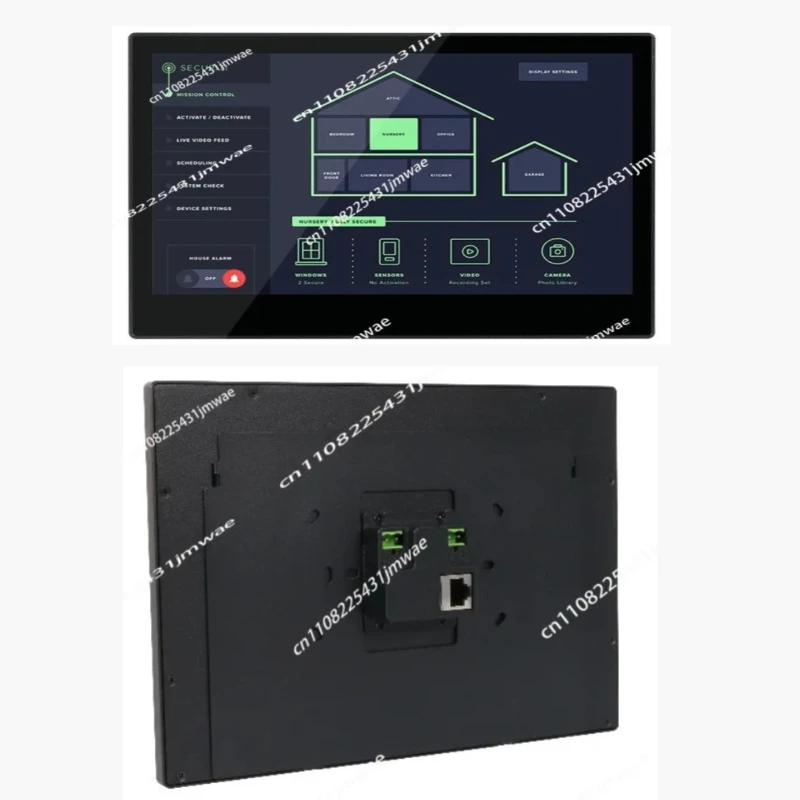 Hot Selling 10 Inch Embedded Home Automation Touch Control Panel Android 13 Smart Home Switch with RS485