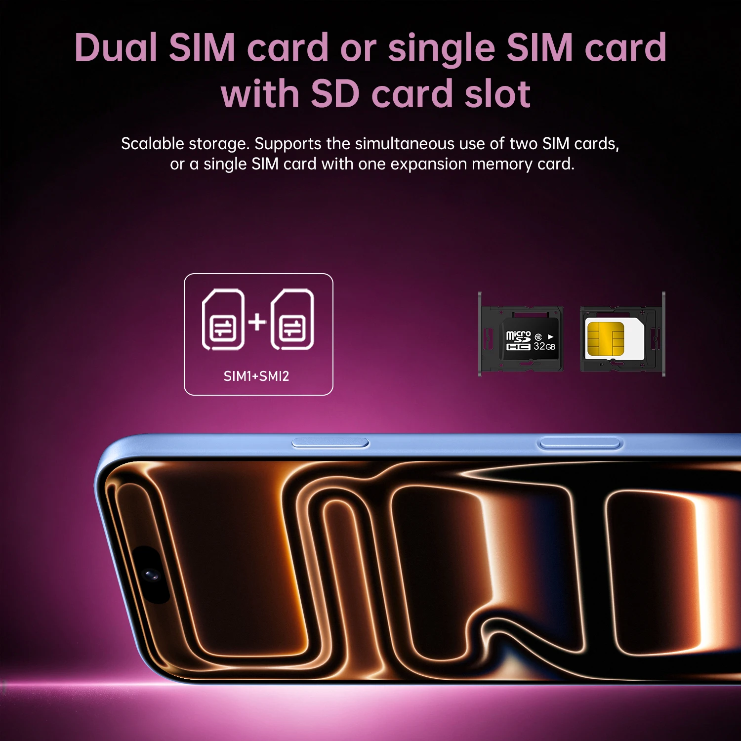 HOT IVMI new product 18PROMAX Unlock Android12 phone 4GB+32GB dual camera Google Play Bluetooth WiFi smartphone