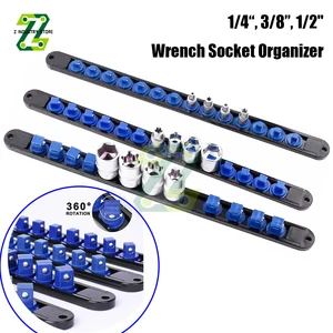 Socket Storage Rack Sleeve Organizer 1/4 8 best sales socket holder - №7
