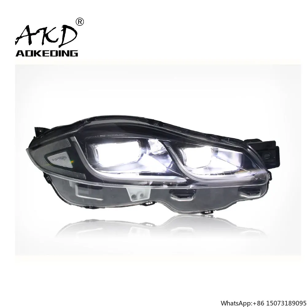 

AKD Car Styling Head Lamp for XJL LED Headlight Projector Lens 2011-2019 XJ New Design DRL Signal Automotive