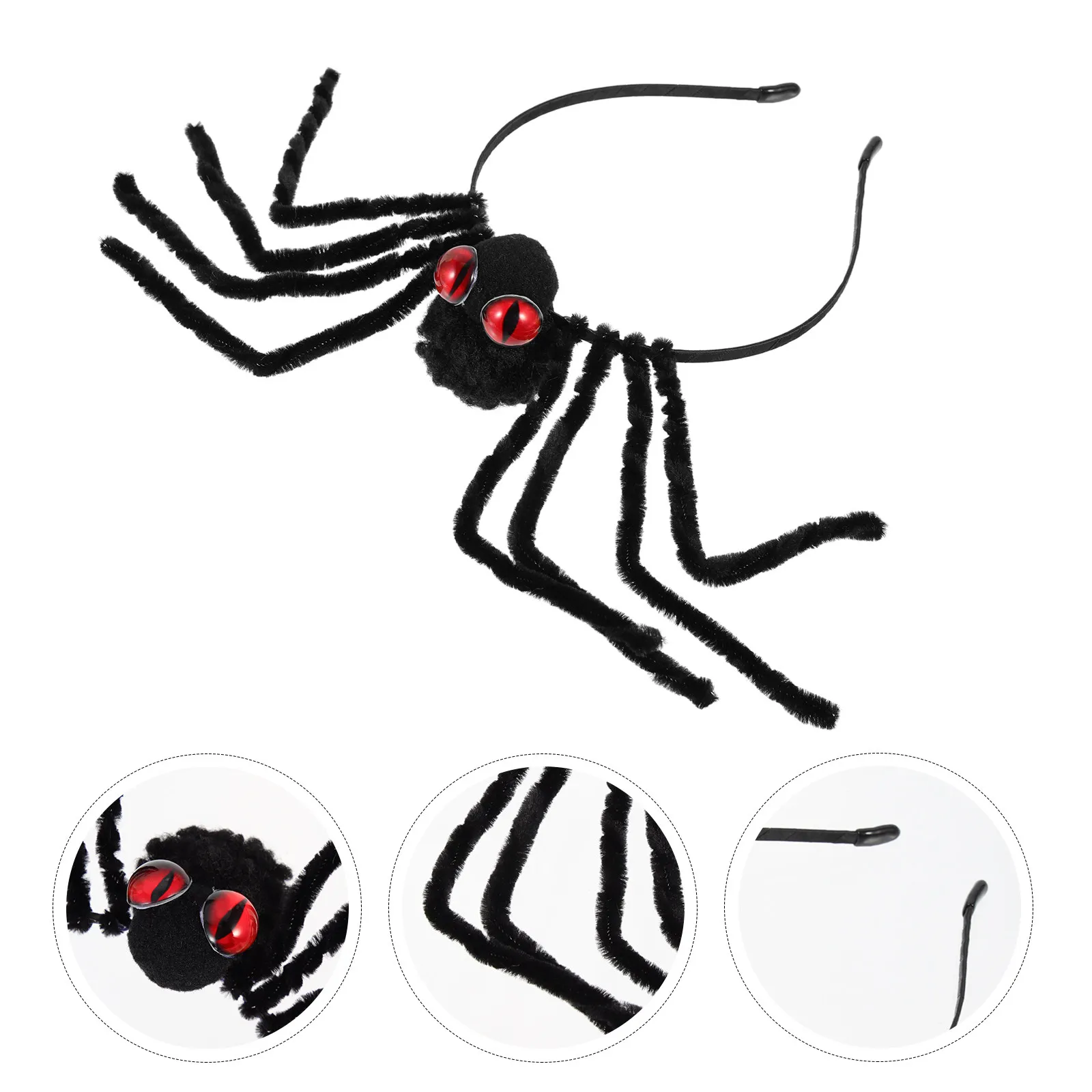 tiara-de-aranha-acessorio-de-cabelo-para-o-halloween-artesanato-requintado-confortavel-e-respiravel-adereco-de-festa-para-aniversario-e-ano-novo