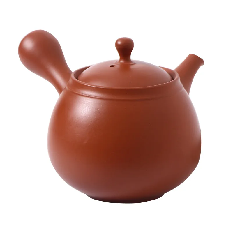 Japanese Regular Slippery Side Handle Teapot Yoshikawa Yukiyuki Zhu Ni Hastu