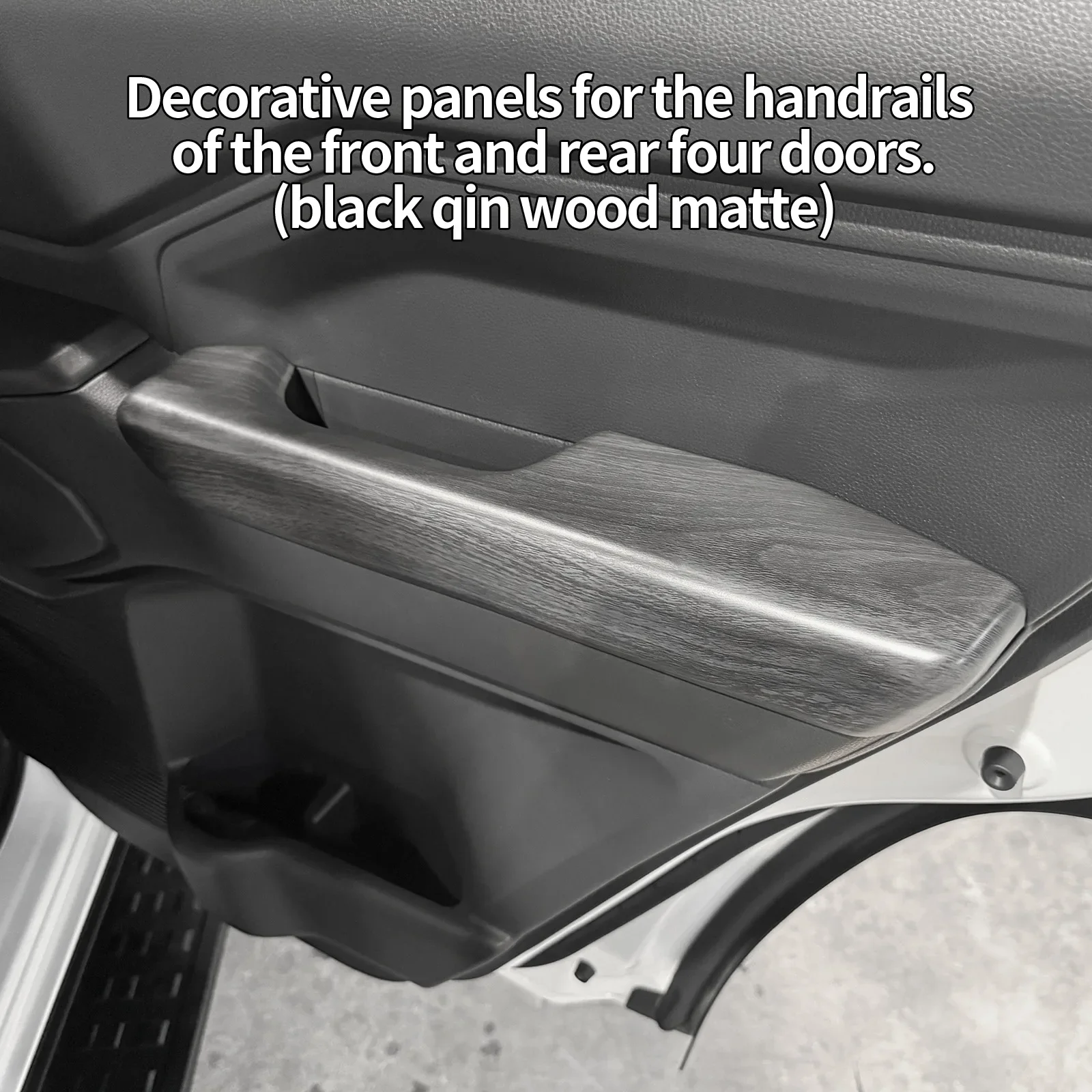 Car Four-door Armrest Decorative Frame Door Handle Trim Cover Interior Styling Modification For Toyota Land Cruiser FJ 2026 detail image 4