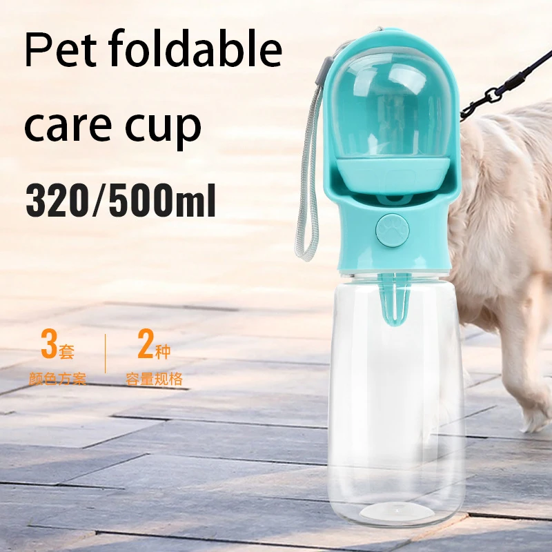 

Water Bottle Dog Bowls For Small Large Dogs Cat Outdoor Leakproof Walking Drinking Bowls Puppy and Pets Supplies