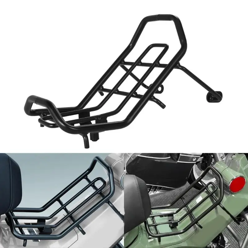 M76E Mittelgepäckträger für CT125 JA55/JA65 2020–2023, Motorrad-Schaltplattform mit schwarzer Einbrennlackierung zum Pendeln – Detail 9