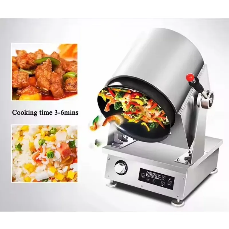 

Профессиональное кухонное оборудование 110В/220В: Электрическая автоматическая машина для приготовления пищи AI Cooker TNG из нержавеющей стали для ресторанов