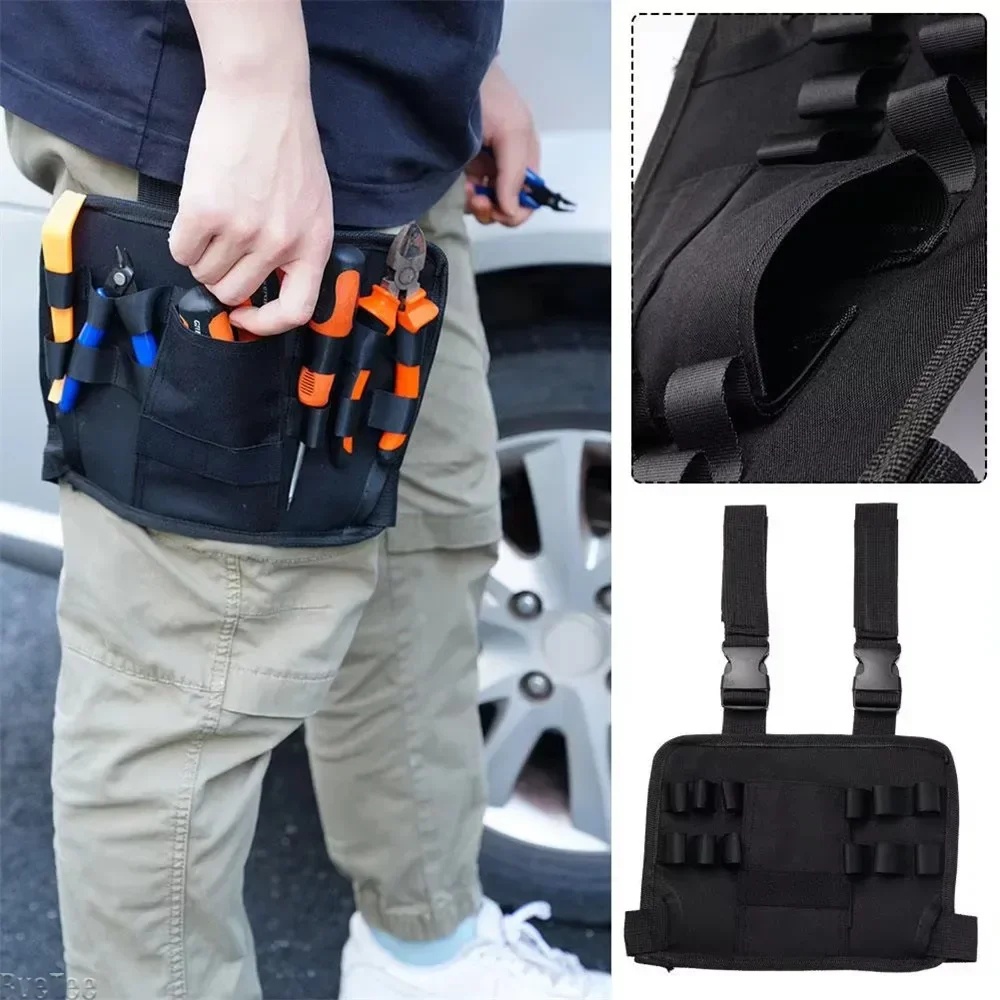 2025 New Upgraded Repair Tool Bag Around Your Leg Tool Bag Compact Small Carrier Bag for Electrician Mechanic Tool Pouch