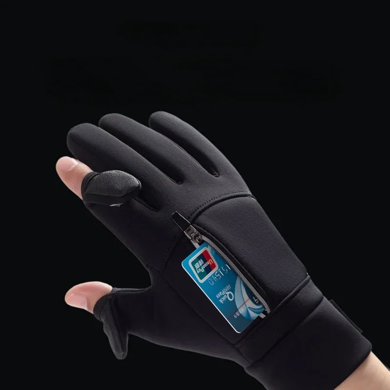 Winter Warme Touchscreen Handschuhe Outdoor Winddicht Wasserdicht Kalt-proof Handschuhe Männer Fahren Radfahren Motorrad Angeln Ski Handschuhe