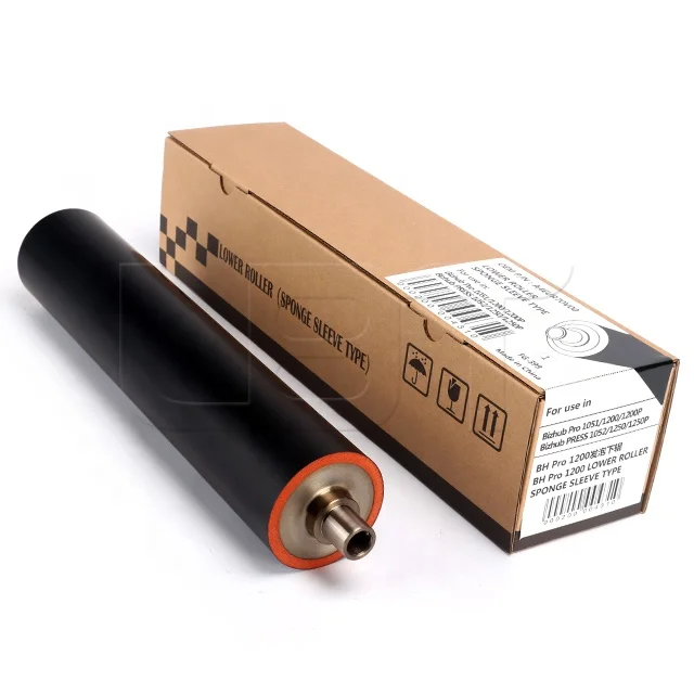 

Lower Fuser Pressure Roller for Konica Minolta Bizhub PRESS 1052 1250 1250P A4EUR70V00 A0G6R70300