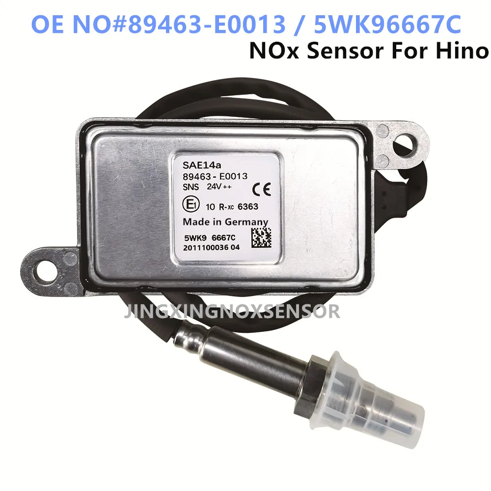 

NEW 5WK96667C 89463-E0013 89463 E0013 Original NEW Nitrogen Oxygen NOx Sensor For Hino Truck 24V 5WK9 6667C 89463E0013