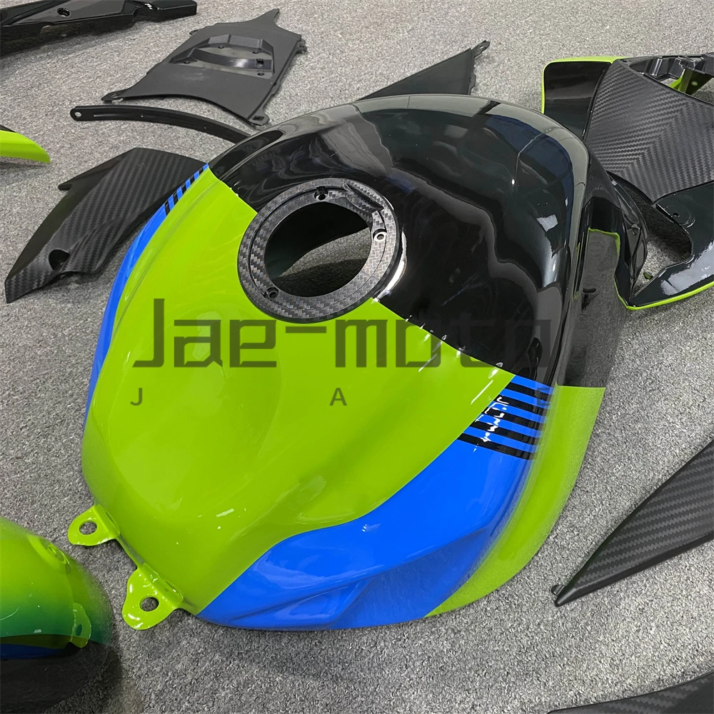 Per GSXR600 GSXR750 K11 L1 L2 2011-2014-2018-2024 Carrozzeria Moto Set Iniezione Plastica ABS Carene Accessori GreenBlack