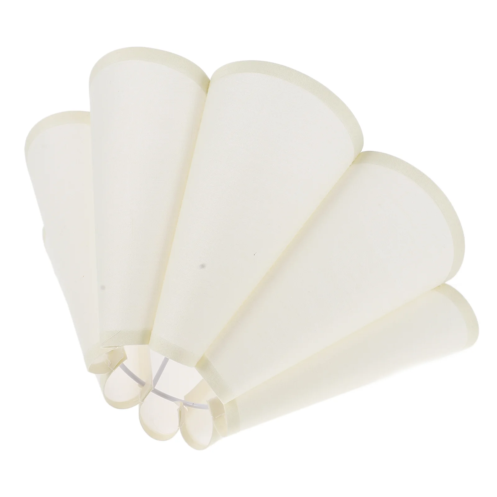 Fabric Petal Lampshade Funky Yellow Bell Shades Pendant Light Locket Artistic Simple Cover Cloth Frame Baby