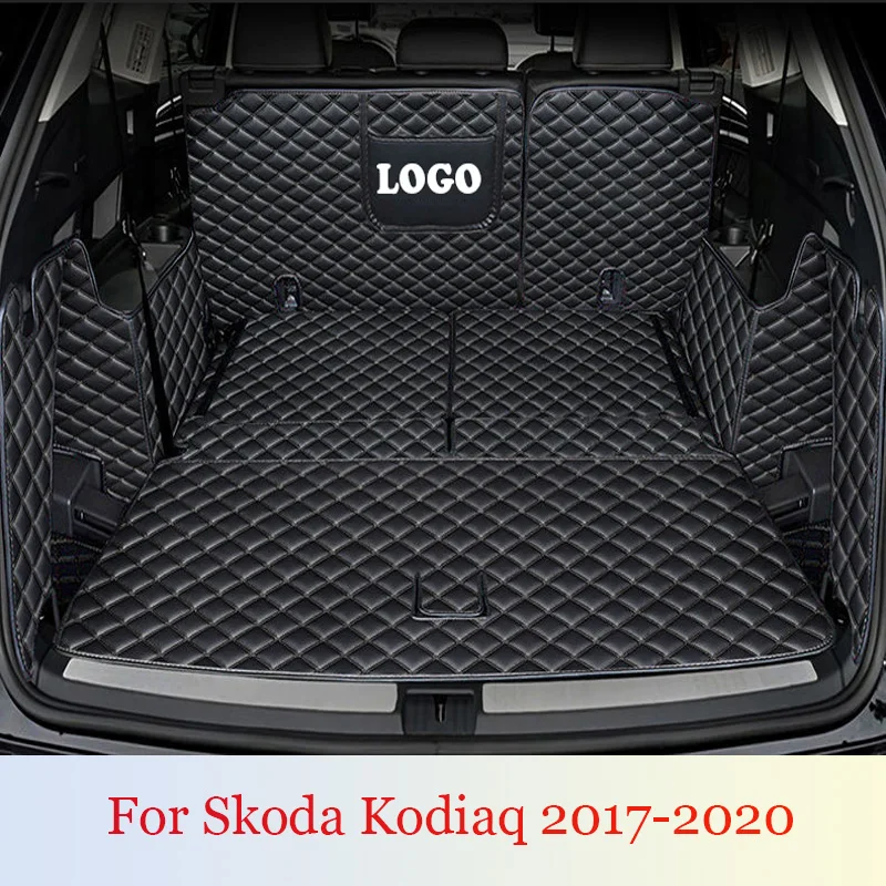 

For Skoda Kodiaq 2017 2018 2019 2020 (7 seats)Car Cargo Rear Boot Liner Trunk Mats Carpets Car Accessories Stickers Decor Rugs