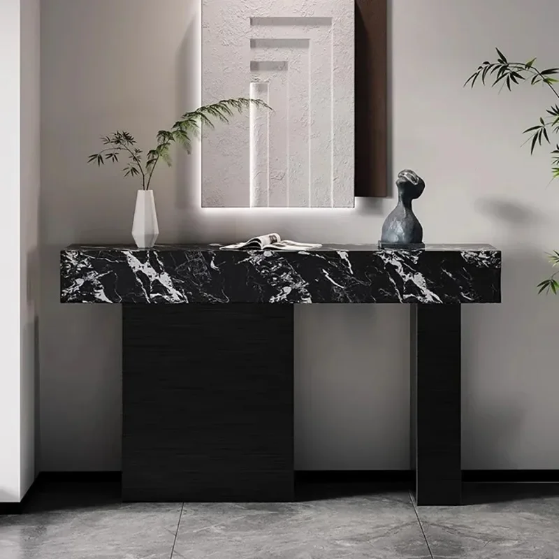 

Simple Nordic Hallway Table Unique Beauty Elegant Trendy Corner Table Minimalist Delicacy Tabel Console Hallway Table Furniture