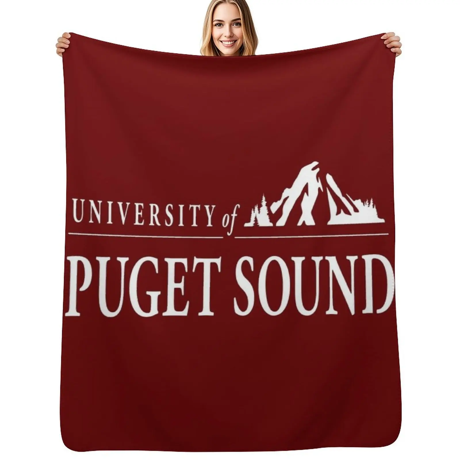 

The Puget Sound Throw Blanket Cozy Home Blanket Gift for Christmas Holiday