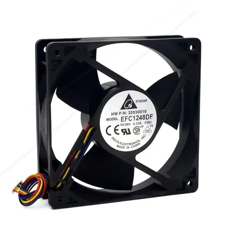 

W EFC1248DF-F00 используется для машин Huawei 12032 120 мм 48 В 0,33 А 12 см охлаждающий вентилятор 4-проводной для дельта