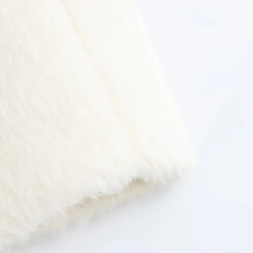 Haut ample en fourrure pour femmes, avec revers, manches longues, poche à boutons, nouveau style, veste de costume élégante, automne et hiver