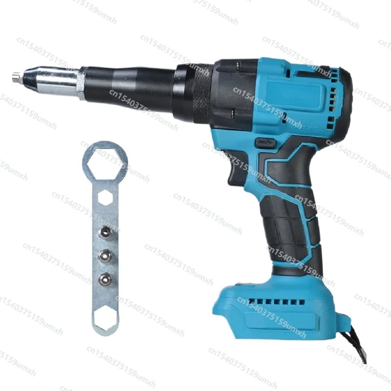 Rechargeable rivet gun, fully automatic riveting gun, pressure riveting gun