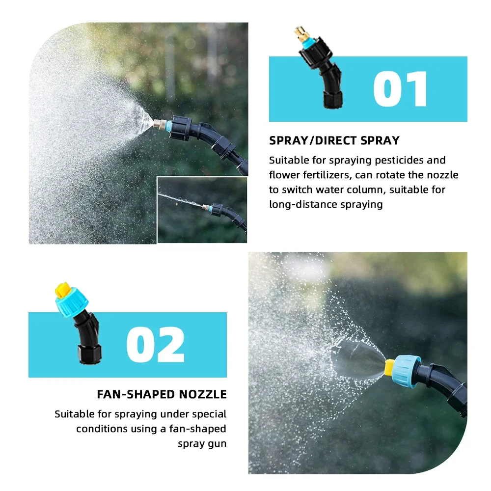 Shoulder-type Electric Pesticide Sprayer 2000mAh Lithium Battery Spray Garden Power Tool Comes with 5L Bucket USB Charging