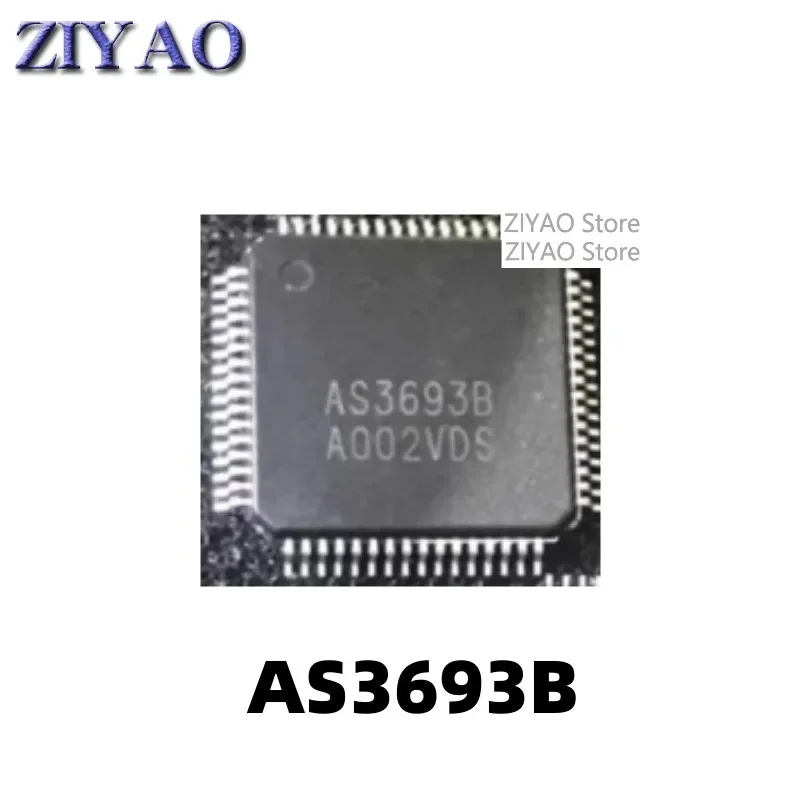 5PCS AS3693B AS3693B-ZTQT QFP64 packaged LCD TV backlight LED controller chip