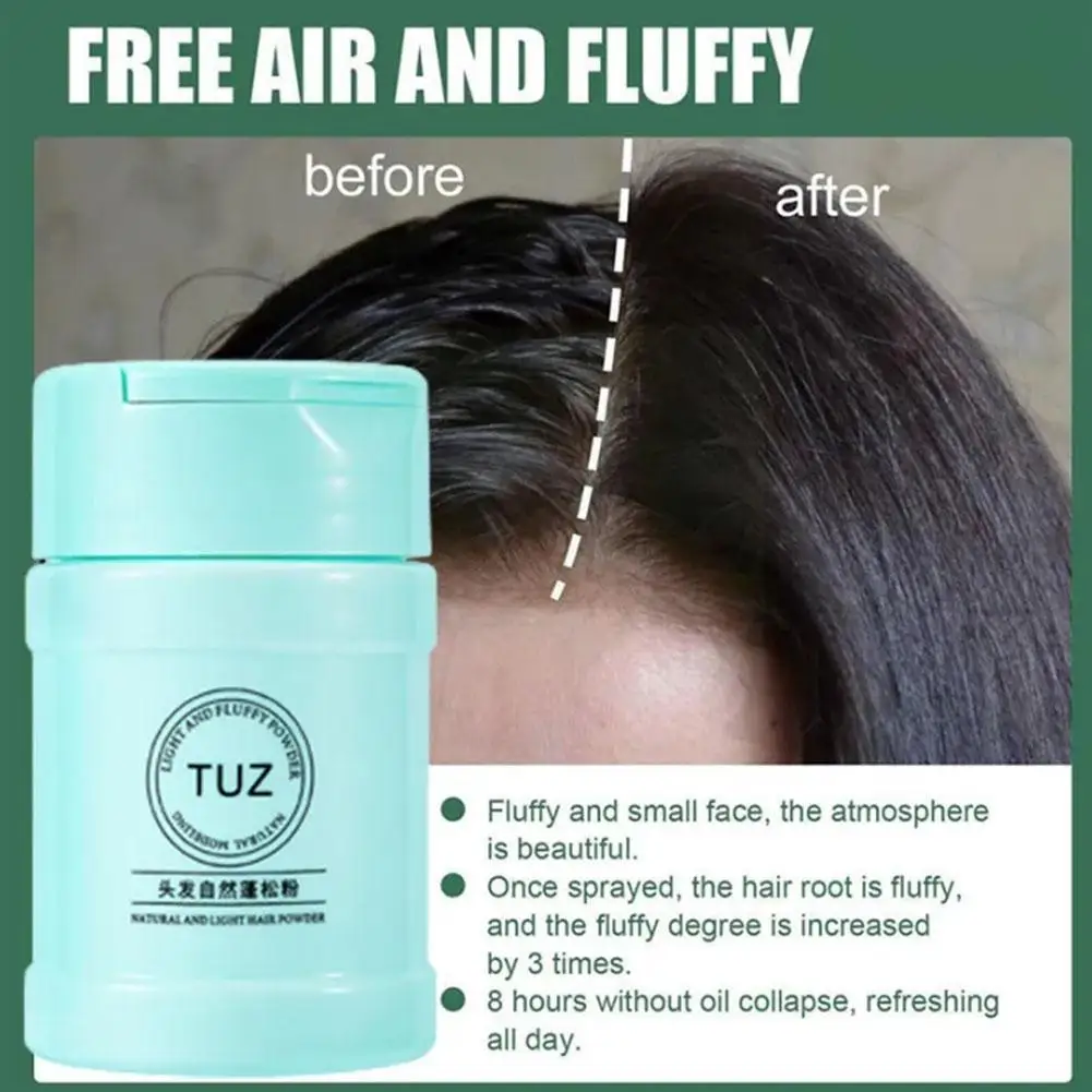 Fluffy Hair Powder Oil Control No Wash Air-feeling People Hair Lazy Hair Fluffy istantaneamente Powder Volume Styling Air Refresh X9E2