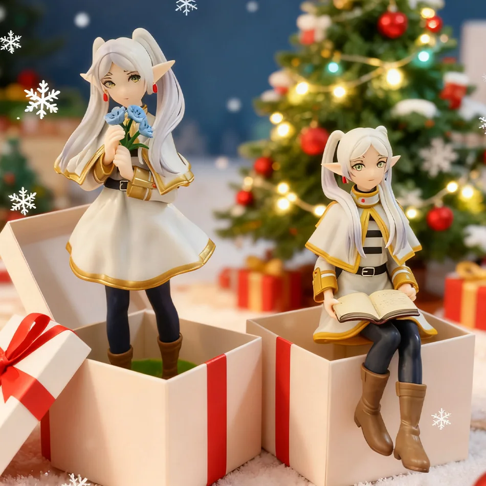 

Frieren Beyond Journey's End Figure Anime Peripheral Collectible Models Decorative Decorations Children Kawaii ChristmasGift