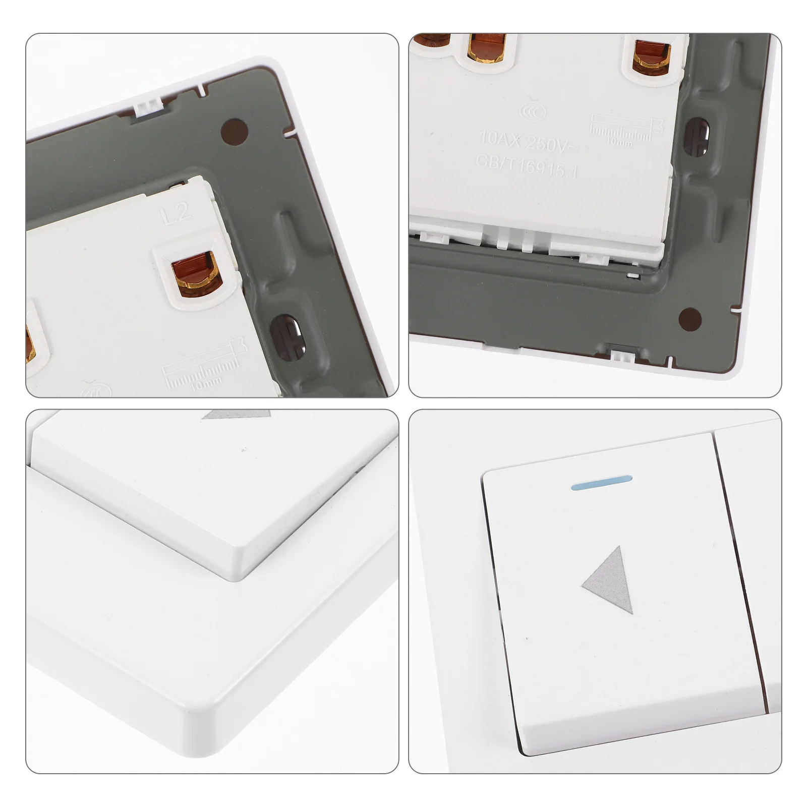 

Door Button Replacement Panel Universal Wall-Mounted Push Button For Garage Door Opener Commercial Grade Durable Switch