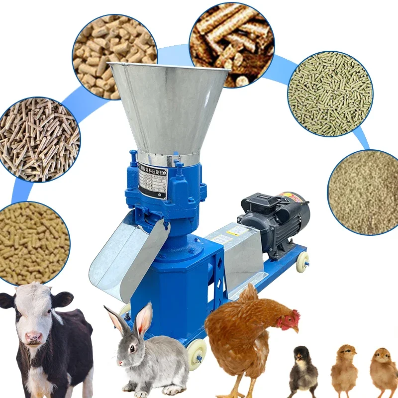 Wood pellet mills 15 hp 25 hp 30hp livestock pellet mill machine used cattle feed machine 55