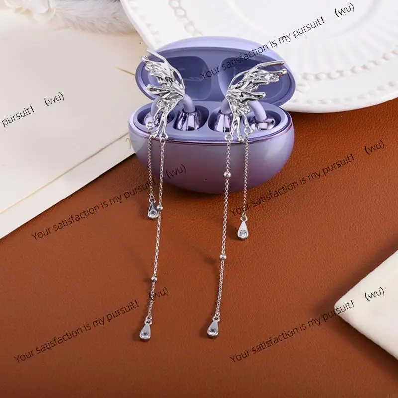 Butterfly Headphone Decoration Quick Installation Metal Earphone Charm Buckle